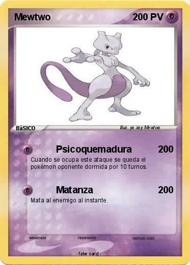 Pokemon Mewtwo