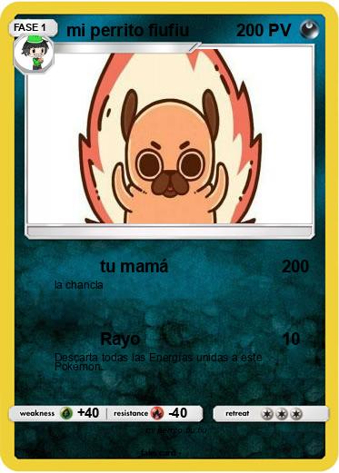 Pokemon mi perrito fiufiu
