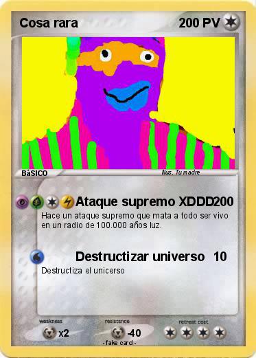 Pokemon Cosa rara