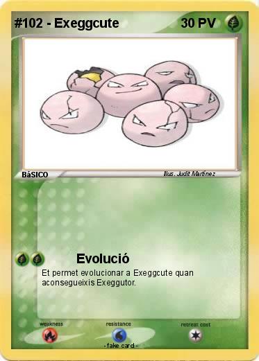 Pokemon #102 - Exeggcute