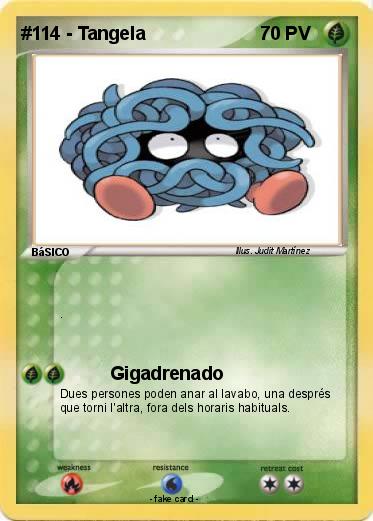 Pokemon #114 - Tangela