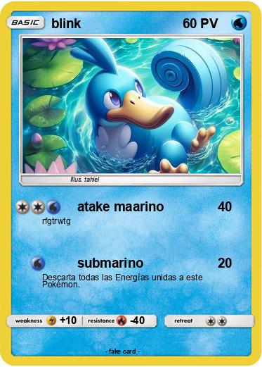 Pokemon blink