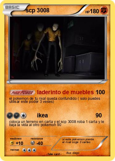 Pokemon scp 3008