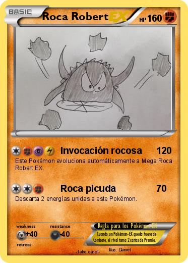 Pokemon Roca Robert