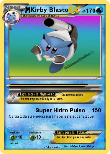 Pokemon Kirby Blasto