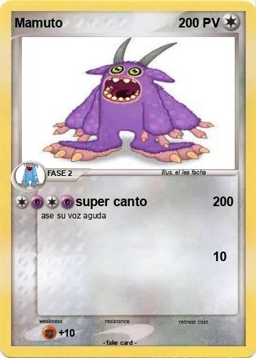 Pokemon Mamuto