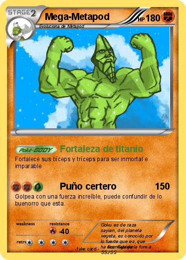 Pokemon Mega-Metapod