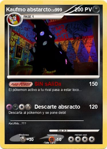 Pokemon Kaufmo abstarcto