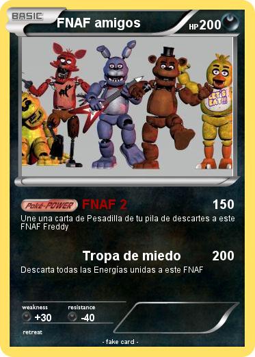 Pokemon FNAF amigos