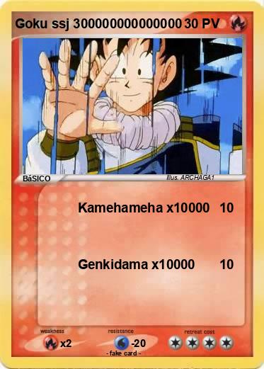 Pokemon Goku ssj 300000000000000