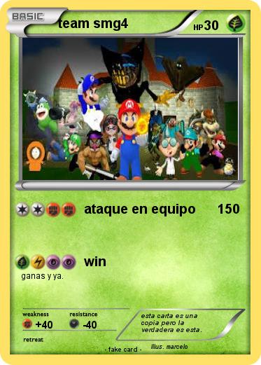 Pokemon team smg4