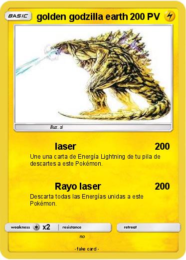 Pokemon golden godzilla earth