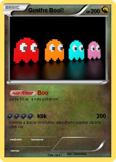 Pokemon Gosths Boo!!