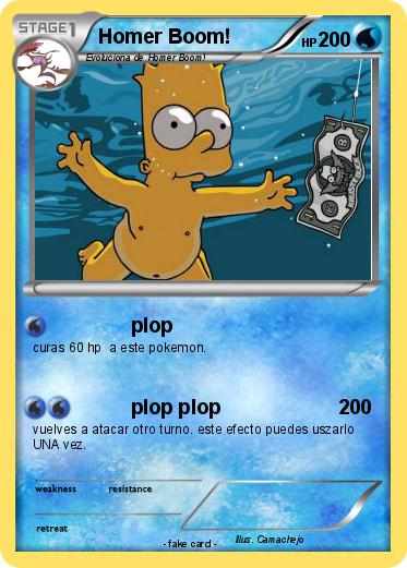 Pokemon Homer Boom!
