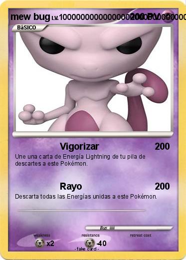 Pokemon mew bug