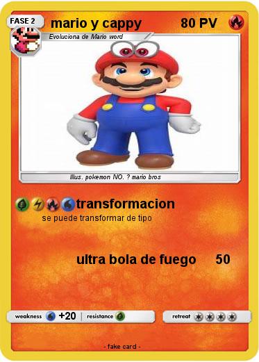 Pokemon mario y cappy