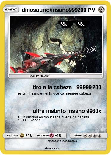 Pokemon dinosaurio/insano999