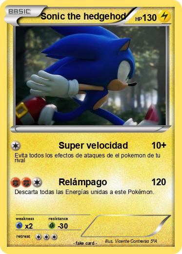 Pokemon Sonic the hedgehod