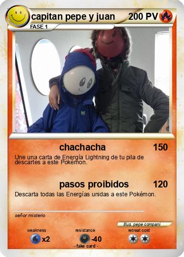 Pokemon capitan pepe y juan