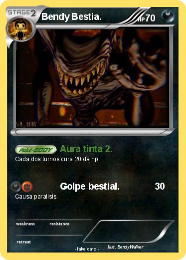 Pokemon Bendy Bestia.