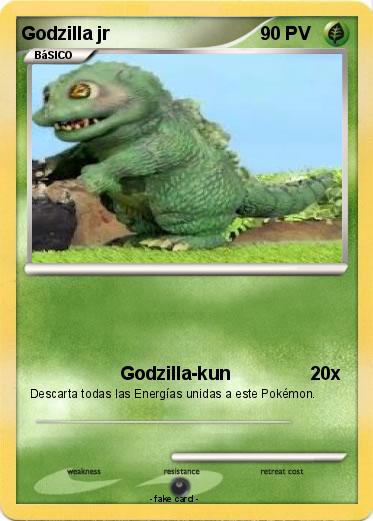 Pokemon Godzilla jr