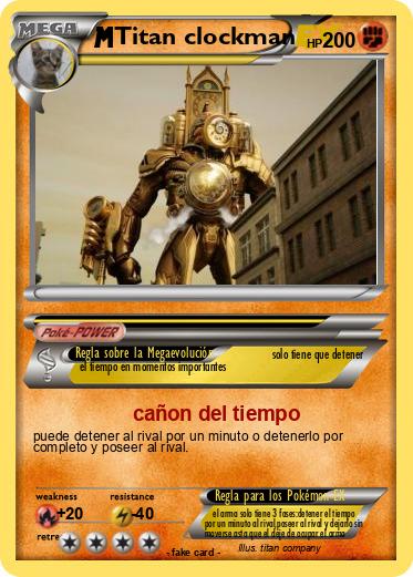 Pokemon Titan clockman