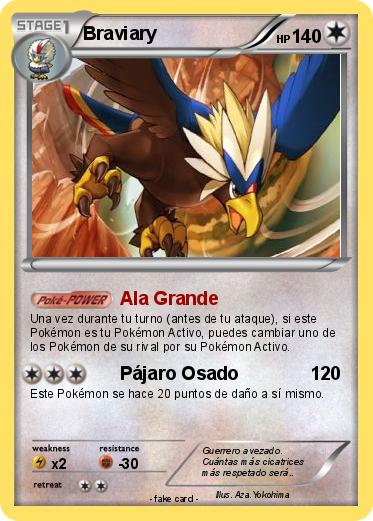 Pokemon Braviary
