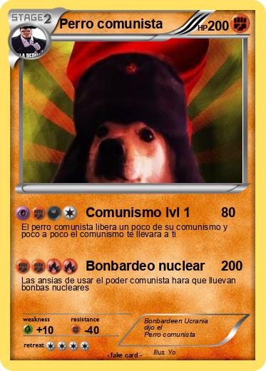 Pokemon Perro comunista
