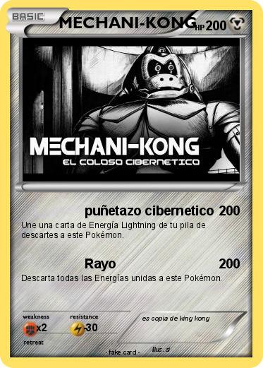 Pokemon MECHANI-KONG