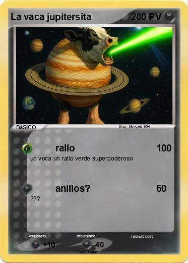 Pokemon La vaca jupitersita