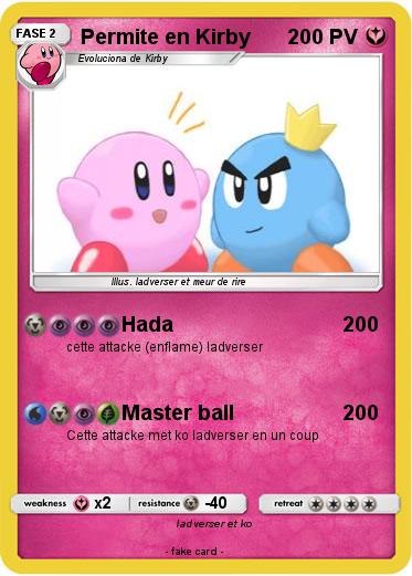 Pokemon Permite en Kirby
