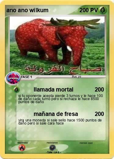 Pokemon ano ano wilkum
