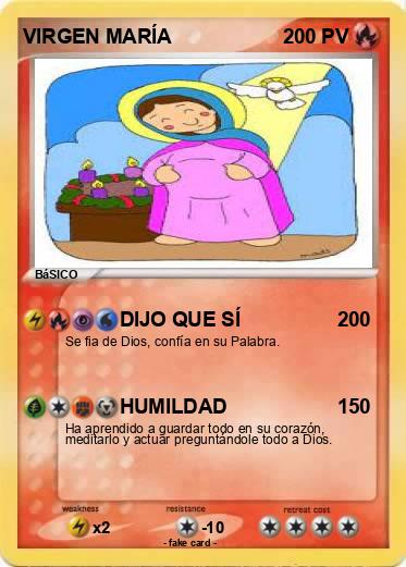 Pokemon VIRGEN MARÍA