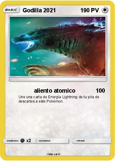Pokemon Godilla 2021