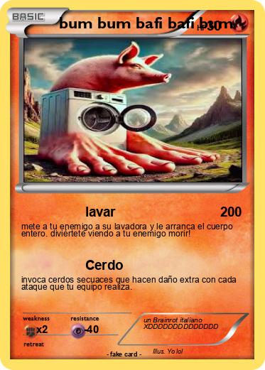 Pokemon bum bum bafi bafi bum