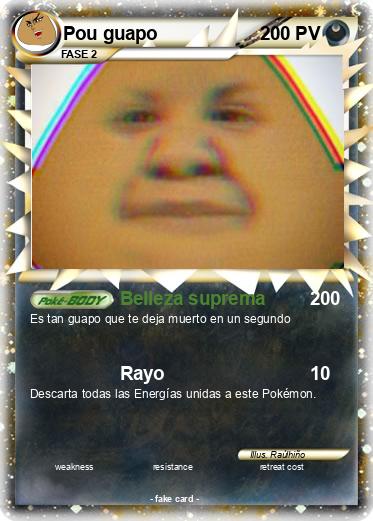 Pokemon Pou guapo