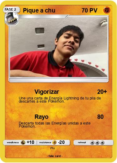Pokemon Pique a chu