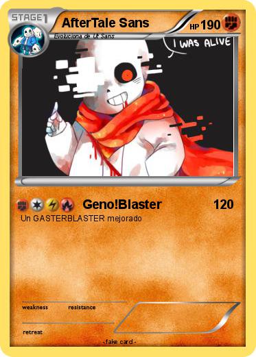 Pokemon AfterTale Sans