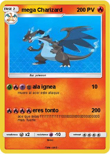 Pokemon mega Charizard