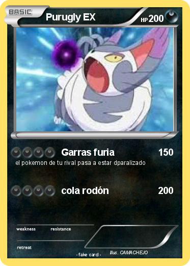 Pokemon Purugly EX
