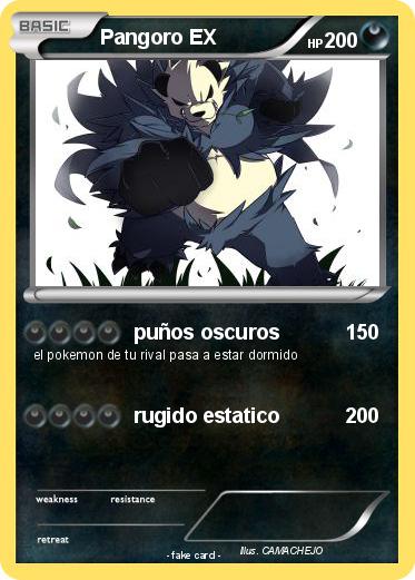Pokemon Pangoro EX
