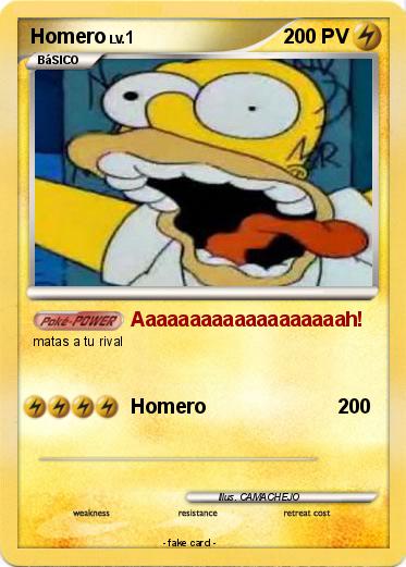 Pokemon Homero