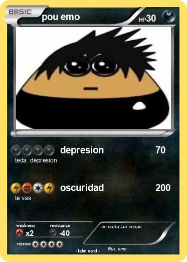Pokemon pou emo