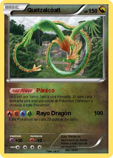 Pokemon Quetzalcóatl