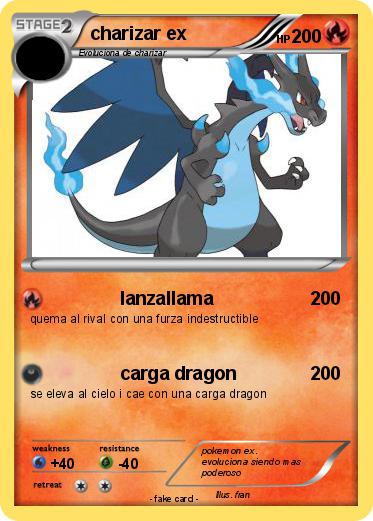Pokemon charizar ex