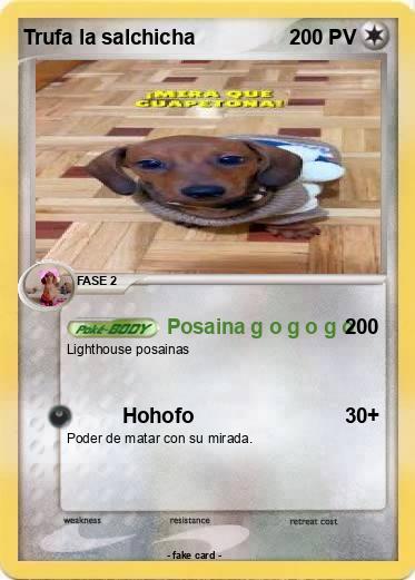 Pokemon Trufa la salchicha