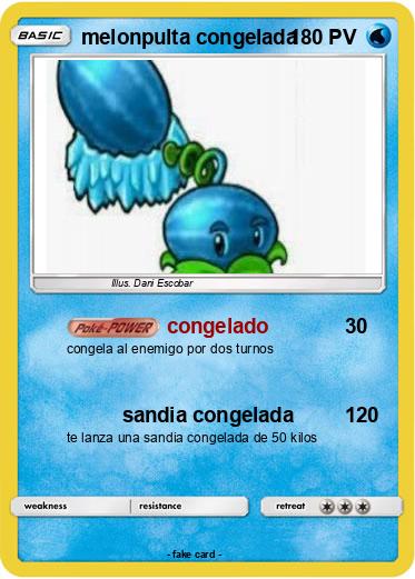 Pokemon melonpulta congelada