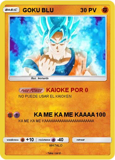 Pokemon GOKU BLU