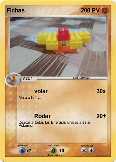 Pokemon Fichas