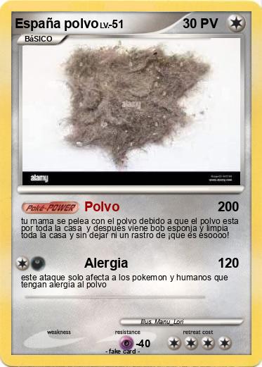Pokemon España polvo